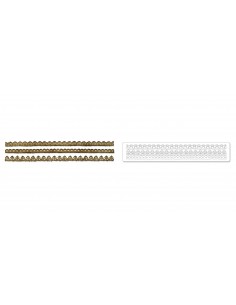 Sizzlits Decorative Strip Die - Vintage Lace by Tim Holtz Ellison - 1