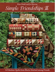 Simple Friendships II - 14 Fabulous Quilts from Blocks Stitched among Friends - Martingale Martingale - 1 2