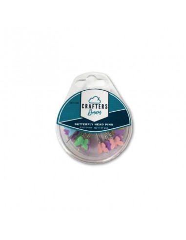 Scatola 50 pezzi Spilli a Farfalla - Crafters Dream Crafters Dream - 1