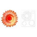 Sizzlits Die - Flower, Daisy by Scrappy Cat Sizzix - Big Shot - 1