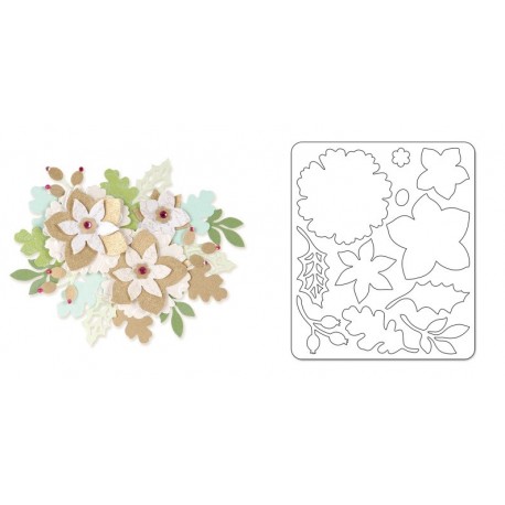 Sizzlits Die - Holiday Greenery by Brenda Walton Ellison - 1