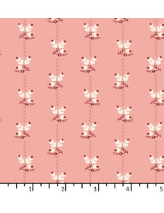 Tessuto Rosa Salmone con...