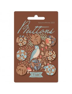 Tilda Hibernation Buttons 18mm