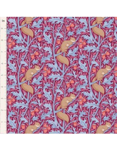 Tilda Hibernation Squireldreams Hibiscus Tilda Fabrics - 1