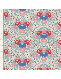 Tilda Jubilee Autumn Bouquet Teal Tilda Fabrics - 1