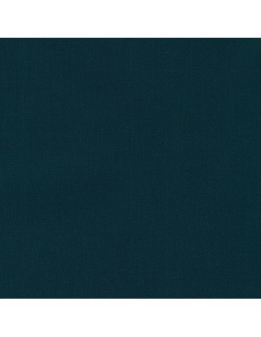 Kona Cotton Navy, Tessuto Blu Navy...