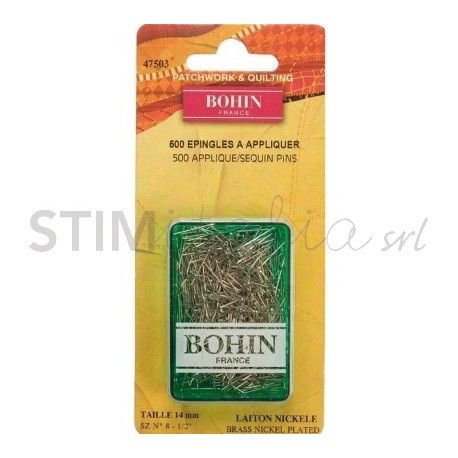 Bohin, Spilli da Applique 14x0,60mm – 500 pz Bohin - 1