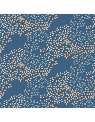 Tilda Creating Memories Berrytangle Prussian Tilda Fabrics - 1