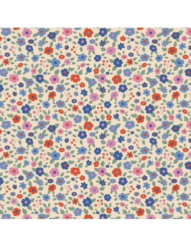 Tilda Creating Memories Evie Blue Tilda Fabrics - 1