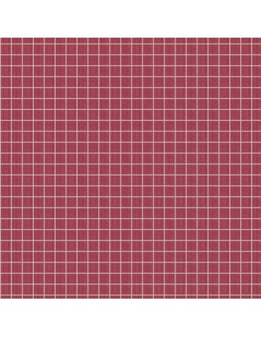 Tilda Creating Memories Plaid Burgundy