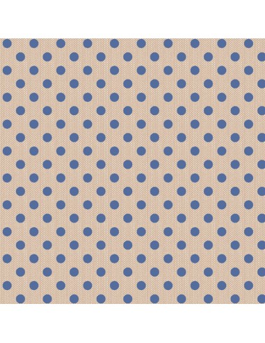 Tilda Creating Memories Polkadot Blue Tilda Fabrics - 1