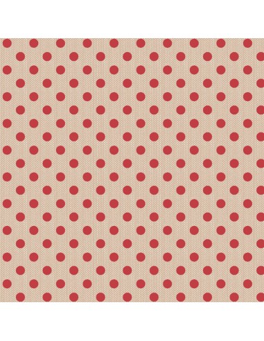 Tilda Creating Memories Polkadot Red