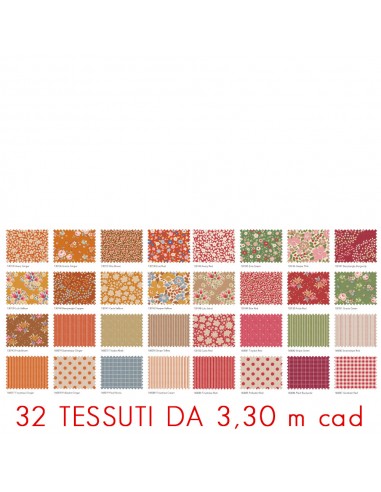 Collezione Tilda Creating Memories Autunno-Inverno, 32 tessuti da 3,30 metri Tilda Fabrics - 1
