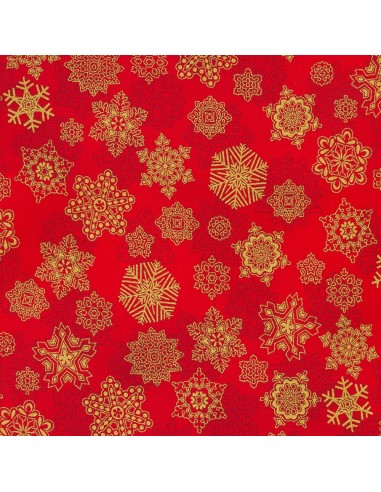 Holiday Flourish-Snow Flower Crimson,...