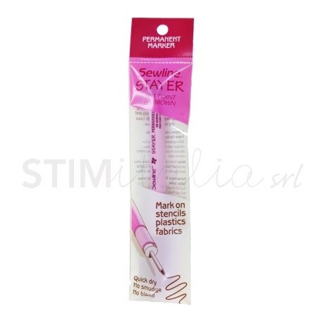 STAYER - Pennarello Permanente Fine Marrone Sewline - 2