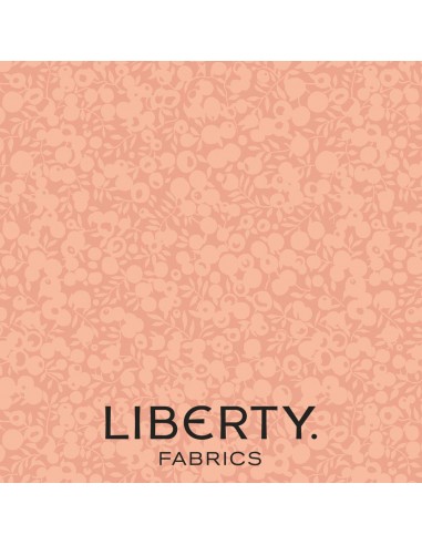 Wiltshire Shadow Peony Blush, Tessuto Rosa Peonia tono su tono - Liberty Fabrics Liberty Fabrics - 1