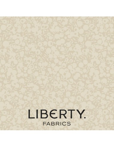 Wiltshire Shadow Biscuit, Tessuto Biscotto tono su tono - Liberty Fabrics Liberty Fabrics - 1