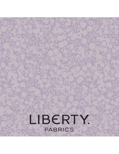 Wiltshire Shadow Dusky Lilac, Tessuto Lilla Scuro tono su tono - Liberty Fabrics Liberty Fabrics - 1