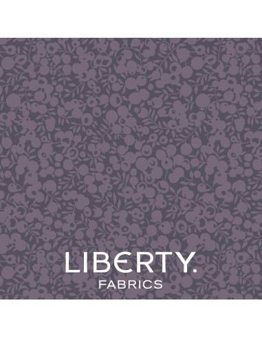 Wiltshire Shadow Lavender, Tessuto Viola Lavanda tono su tono - Liberty Fabrics Liberty Fabrics - 1