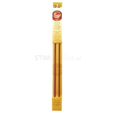 Straight Aluminium Knitting NeedlesDiameter 4mmLength 14" Simplicity - 1