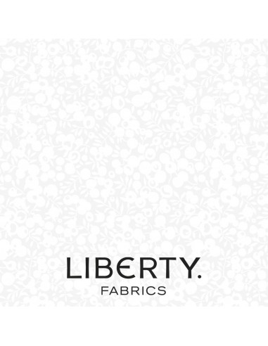 Wiltshire Shadow White, Tessuto Bianco tono su tono - Liberty Fabrics Liberty Fabrics - 1