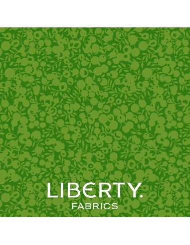 Wiltshire Shadow Apple, Tessuto Verde Mela tono su tono - Liberty Fabrics Liberty Fabrics - 1