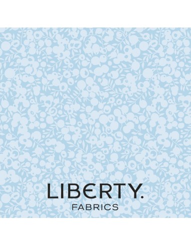 Wiltshire Shadow Artic, Tessuto Azzurro Artico tono su tono - Liberty Fabrics Liberty Fabrics - 1