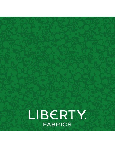 Wiltshire Shadow Clover, Tessuto Verde Trifoglio tono su tono - Liberty Fabrics Liberty Fabrics - 1