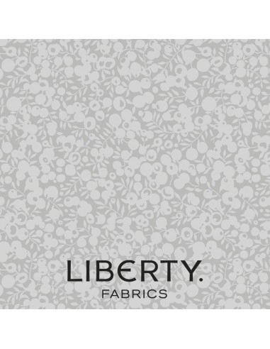 Wiltshire Shadow Dove, Tessuto Grigio Colomba tono su tono - Liberty Fabrics Liberty Fabrics - 1
