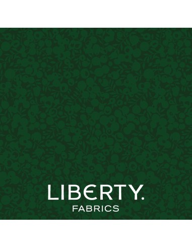 Wiltshire Shadow Forest, Tessuto Verde Foresta tono su tono - Liberty Fabrics Liberty Fabrics - 1