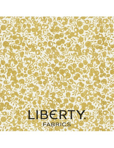 Wiltshire Shadow Gold, Tessuto Oro tono su tono - Liberty Fabrics Liberty Fabrics - 1