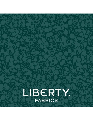 Wiltshire Shadow Jade, Tessuto Verde Giada tono su tono - Liberty Fabrics Liberty Fabrics - 1