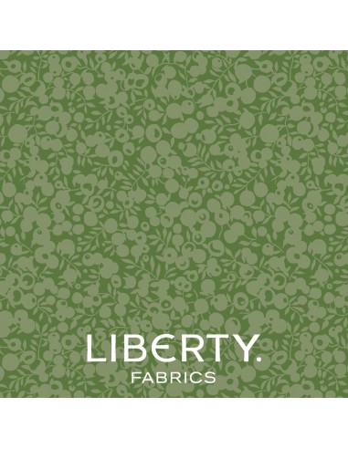 Wiltshire Shadow Leaf, Tessuto Verde Foglia tono su tono - Liberty Fabrics Liberty Fabrics - 1