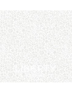 Lasenby Silhouette White on White Garden Walk, Tessuto Bianco con piccoli fiori tono su tono - Liberty Fabrics Liberty Fabrics -