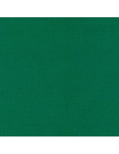 Kona Cotton Balsam , Tessuto Verde Foresta Tinta Unita - Robert Kaufman Robert Kaufman - 1