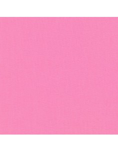 Kona Cotton Candy Pink  , Tessuto Rosa Confetto Tinta Unita - Robert Kaufman Robert Kaufman - 1