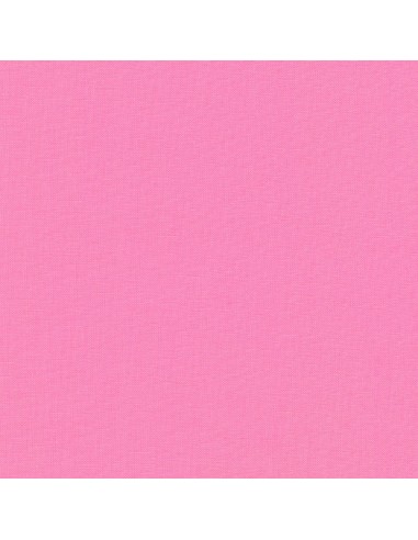 Kona Cotton Candy Pink  , Tessuto Rosa Confetto Tinta Unita - Robert Kaufman Robert Kaufman - 1