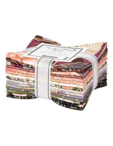 Imperial Collection-Honoka di Studio RK - Pacchetto di 15 Fat Quarter Plum Colorstory Robert Kaufman Fabrics - 1
