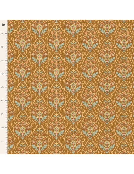 Tilda Sanctuary, Adina Ochre Tilda Fabrics - 1