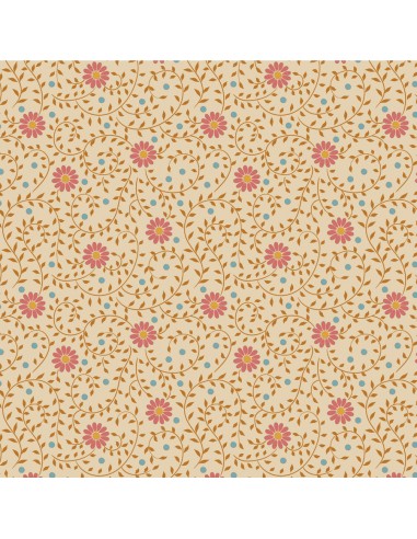 Tilda Sanctuary, Daisydream Tan Tilda Fabrics - 2