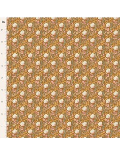 Tilda Sanctuary, Cottonfield Ochre Tilda Fabrics - 1