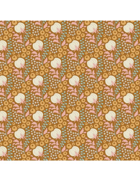 Tilda Sanctuary, Cottonfield Ochre Tilda Fabrics - 2