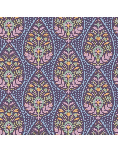 Tilda Sanctuary, Adina Eggplant Tilda Fabrics - 2