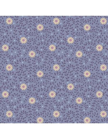 Tilda Sanctuary, Daisydream Pitch Blue Tilda Fabrics - 2