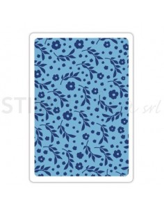 Textured Impressions Embossing Folder - Botany Decoration by Craft Asylum Ellison - 1
