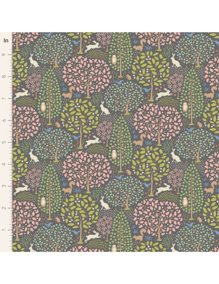 Tilda Sanctuary, Sanctuary Greygreen Tilda Fabrics - 1
