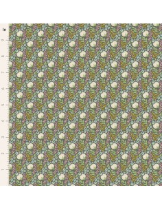 Tilda Sanctuary, Cottonfield Greygreen Tilda Fabrics - 1