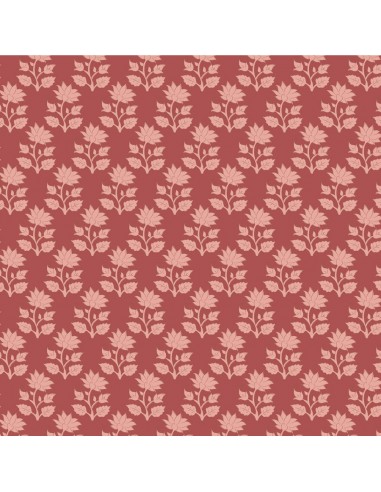 Tilda Sanctuary Blender, Mira Rhubarb Tilda Fabrics - 1