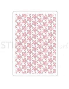 Textured Impressions Embossing Folder - Floral Texture by Craft Asylum Ellison - 1