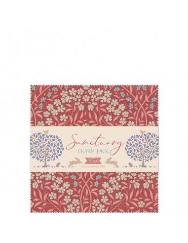Tilda Sanctuary, Charm Pack 40 pezzi, tutta la collezione Tilda Fabrics - 1